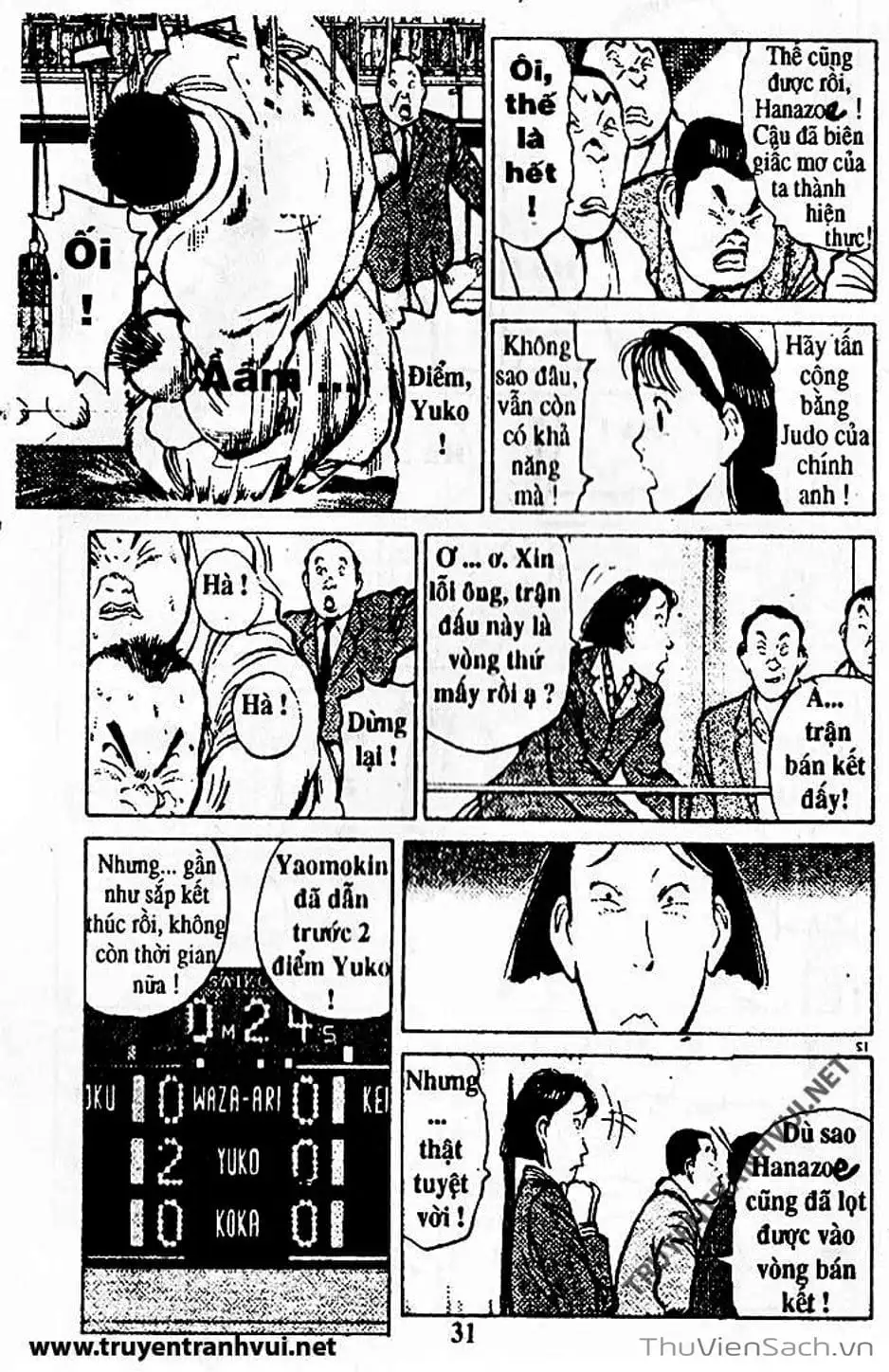 Truyện Tranh Tiểu Thư Nhu Đạo - Yawara! trang 6