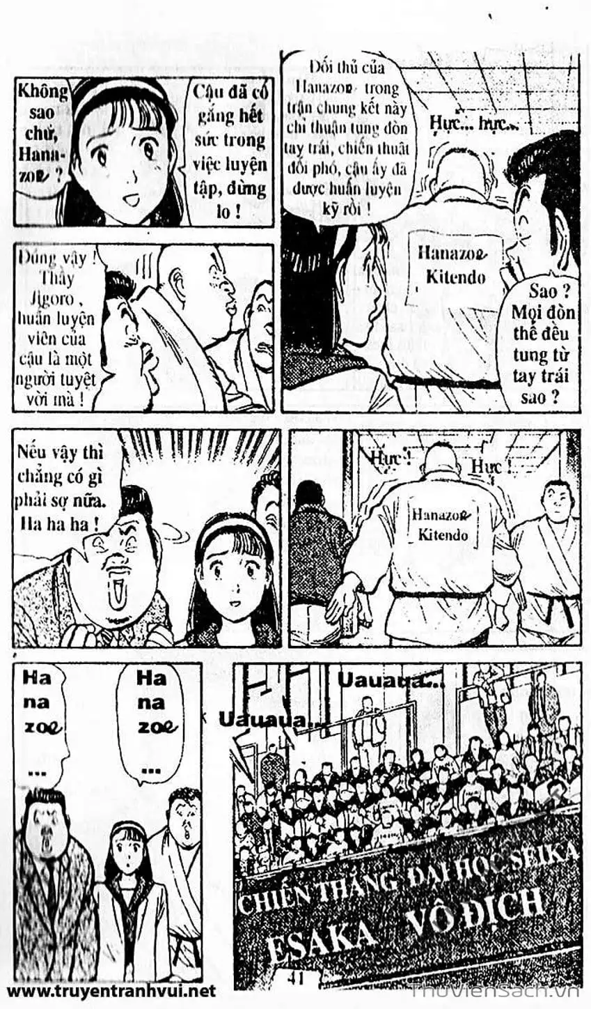 Truyện Tranh Tiểu Thư Nhu Đạo - Yawara! trang 6