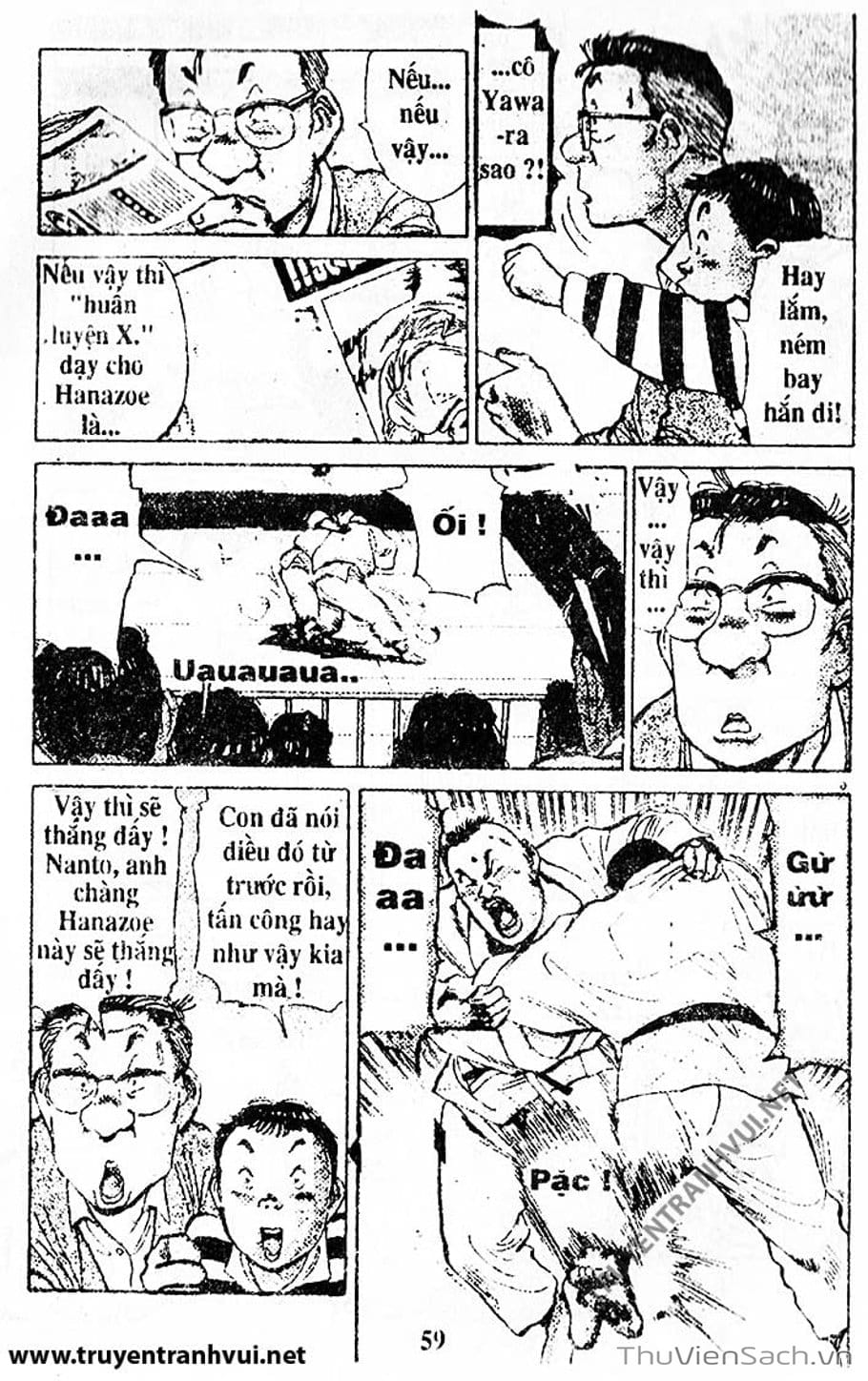 Truyện Tranh Tiểu Thư Nhu Đạo - Yawara! trang 6