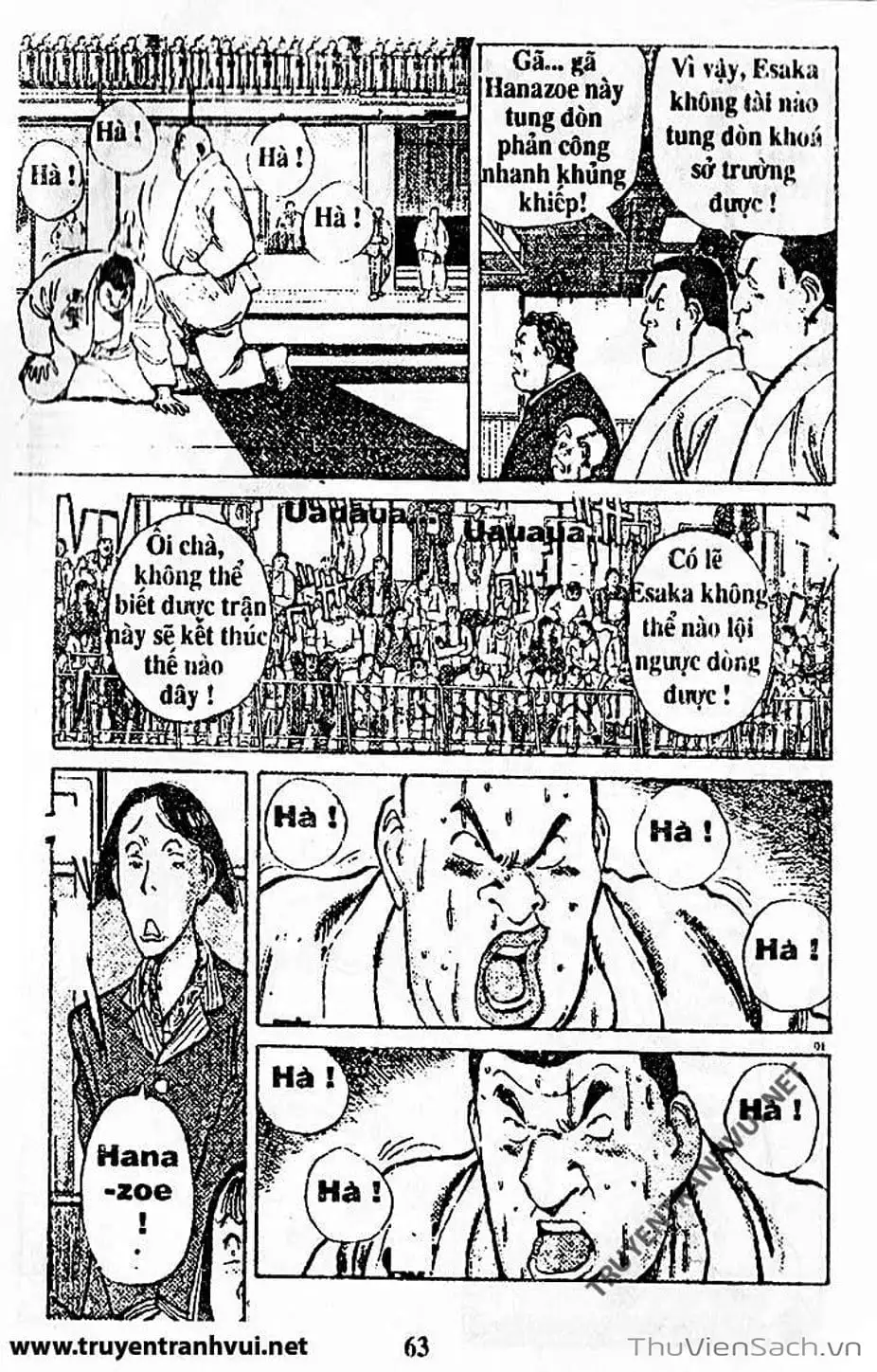 Truyện Tranh Tiểu Thư Nhu Đạo - Yawara! trang 6