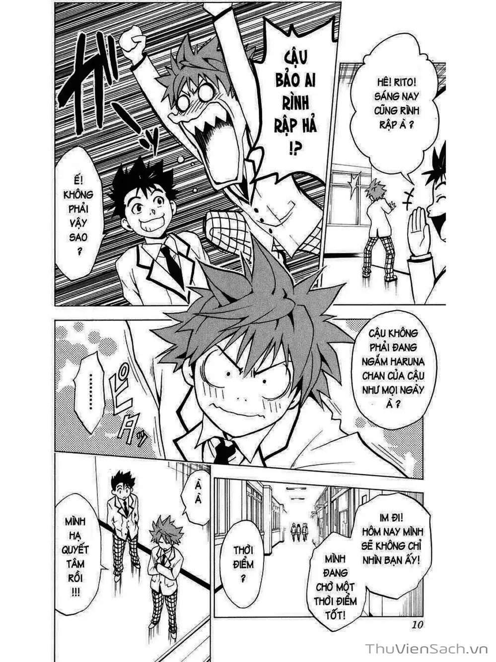 Truyện Tranh Bóng Tối Hoàng Kim - To Love Ru Darkness trang 8