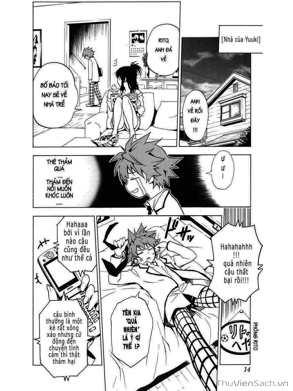 Truyện Tranh Bóng Tối Hoàng Kim - To Love Ru Darkness trang 8