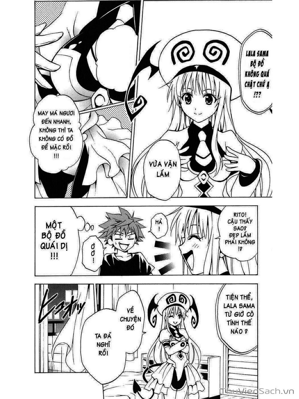 Truyện Tranh Bóng Tối Hoàng Kim - To Love Ru Darkness trang 8