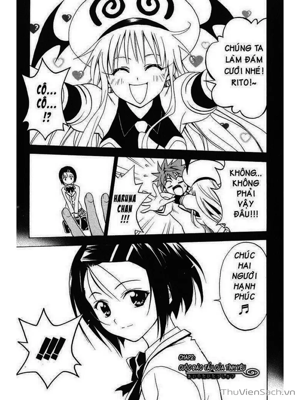 Truyện Tranh Bóng Tối Hoàng Kim - To Love Ru Darkness trang 8