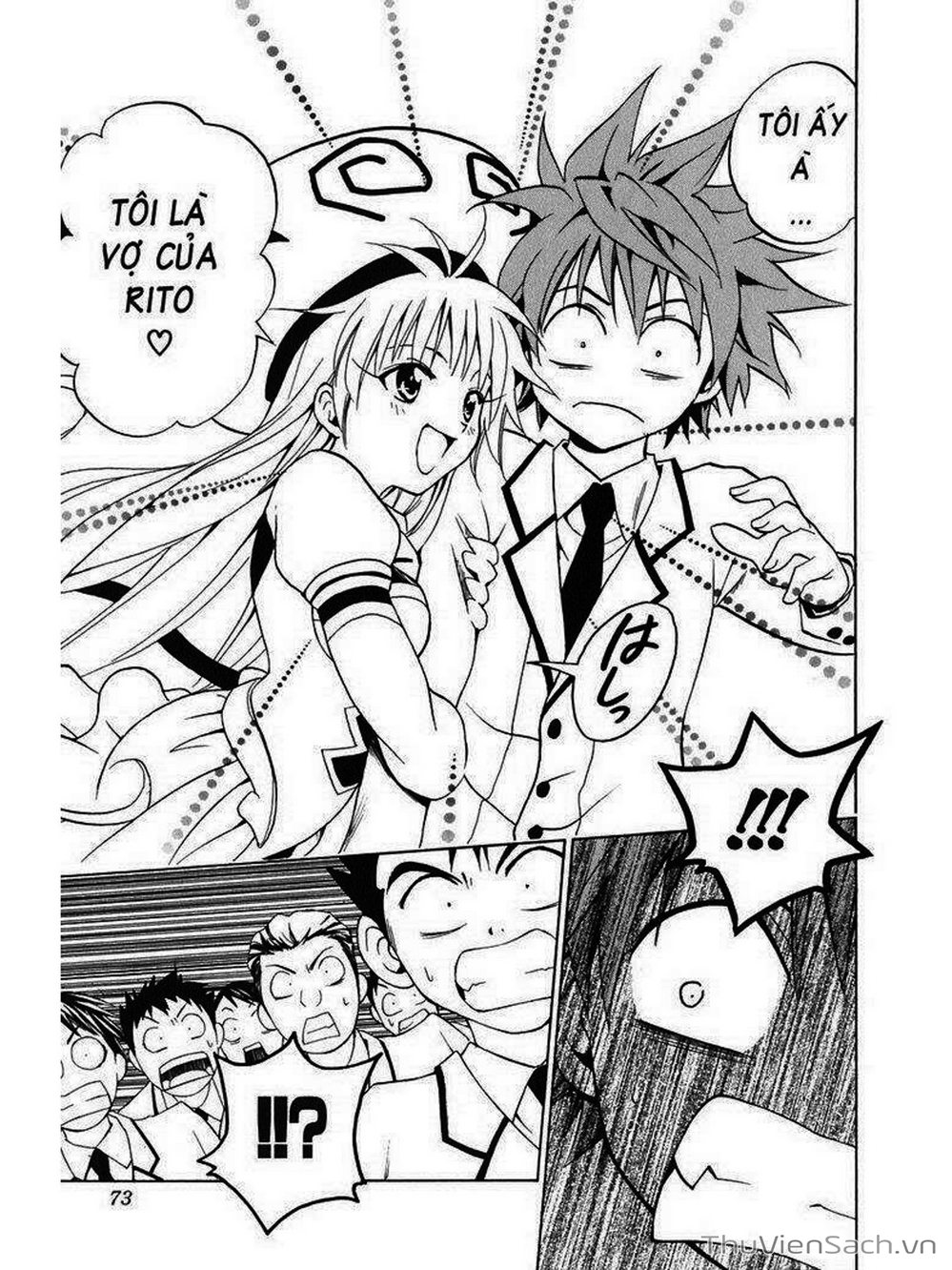 Truyện Tranh Bóng Tối Hoàng Kim - To Love Ru Darkness trang 8