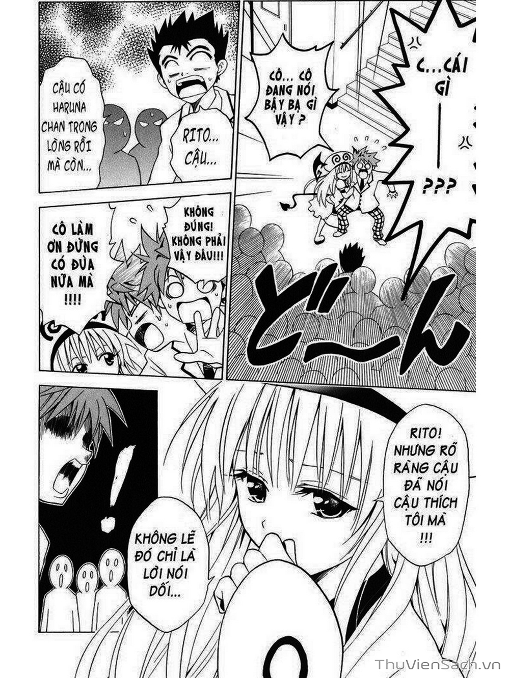 Truyện Tranh Bóng Tối Hoàng Kim - To Love Ru Darkness trang 8