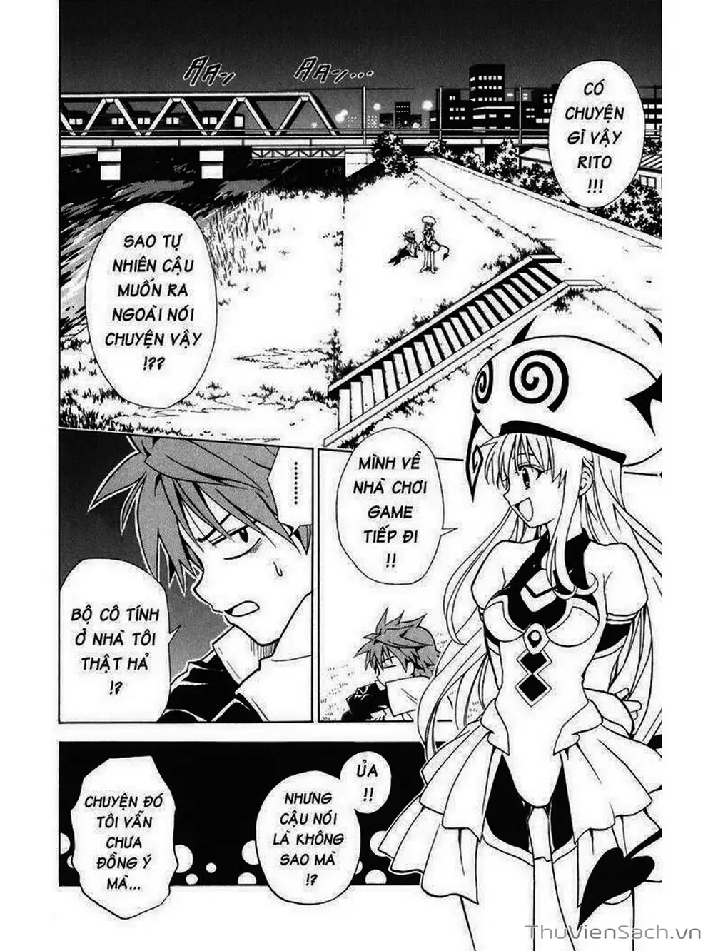 Truyện Tranh Bóng Tối Hoàng Kim - To Love Ru Darkness trang 8