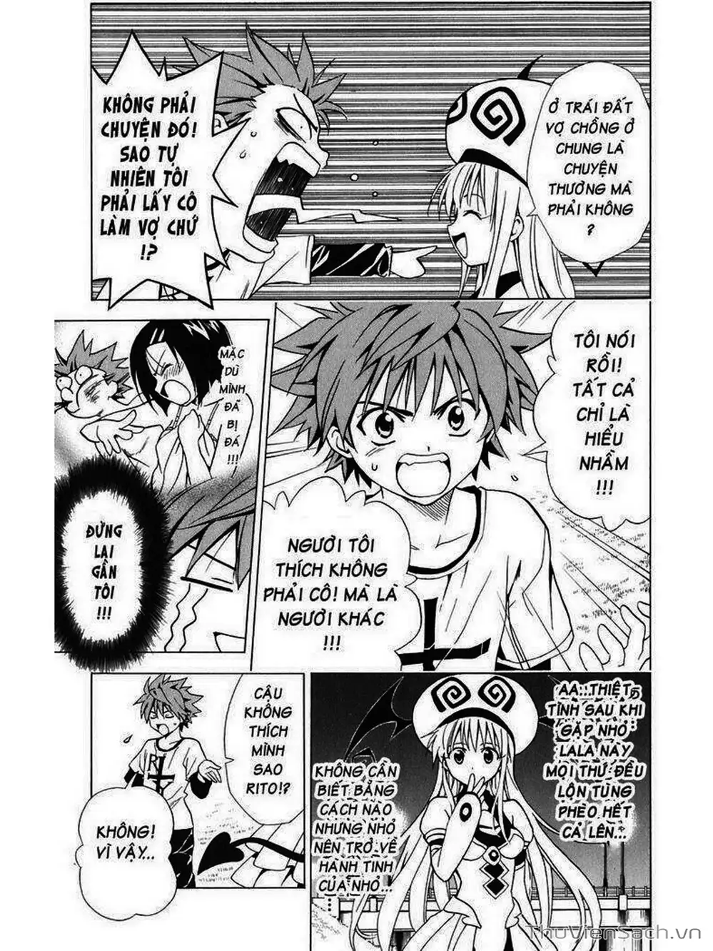 Truyện Tranh Bóng Tối Hoàng Kim - To Love Ru Darkness trang 8