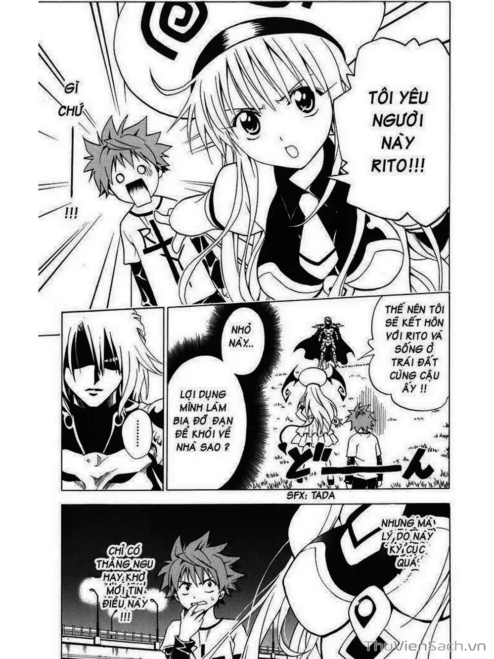 Truyện Tranh Bóng Tối Hoàng Kim - To Love Ru Darkness trang 8