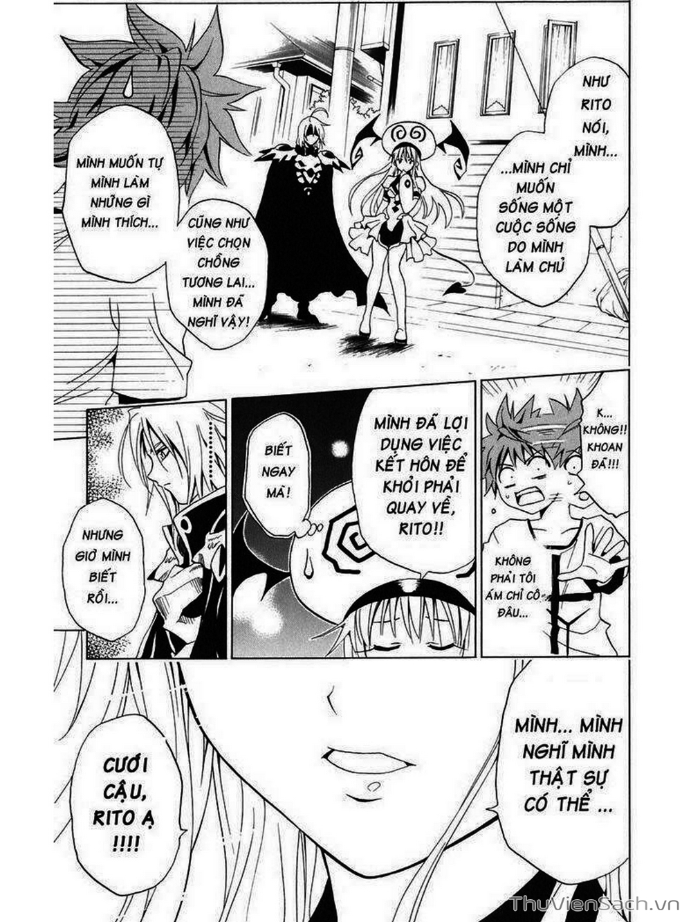 Truyện Tranh Bóng Tối Hoàng Kim - To Love Ru Darkness trang 8