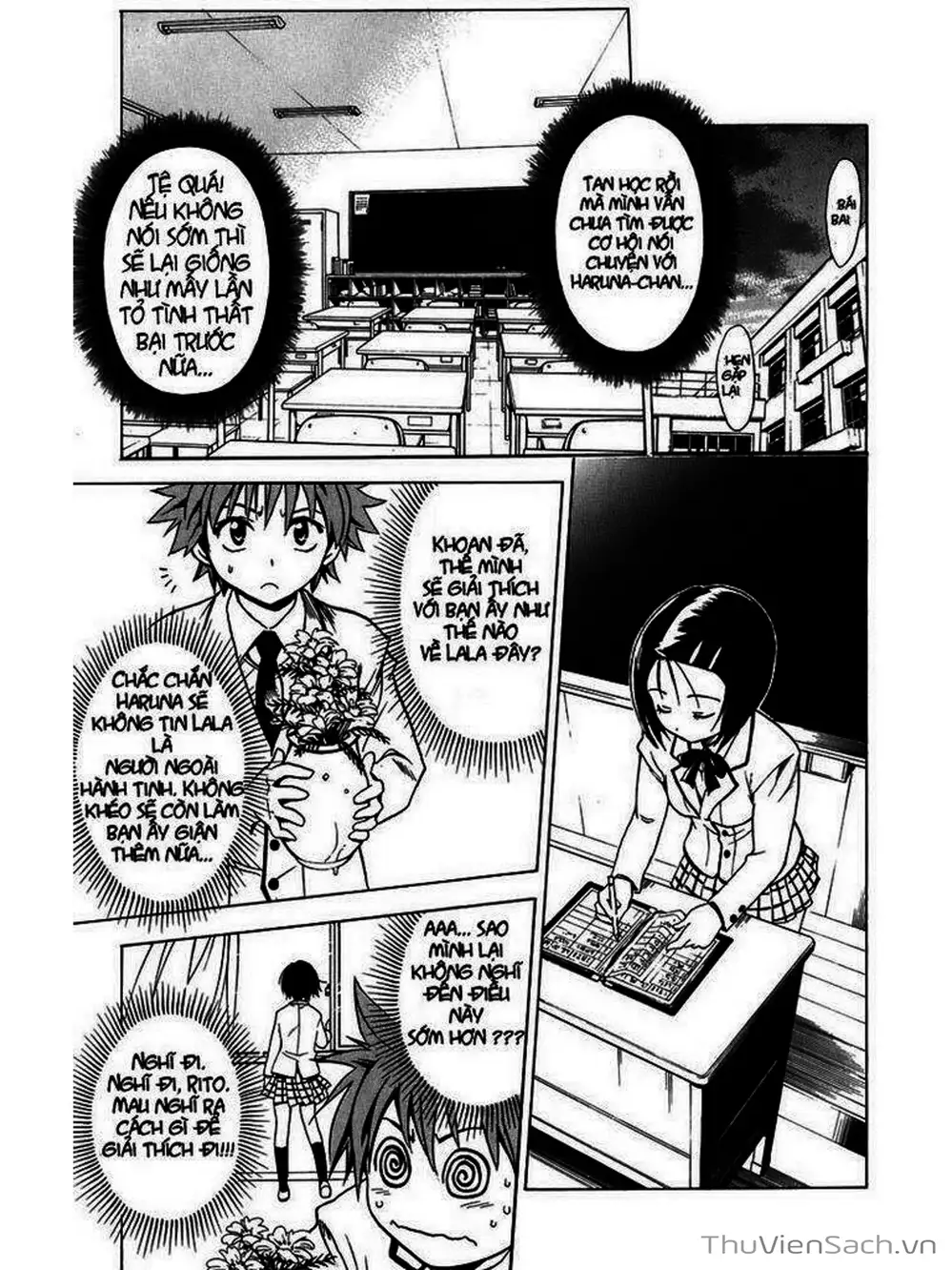 Truyện Tranh Bóng Tối Hoàng Kim - To Love Ru Darkness trang 8