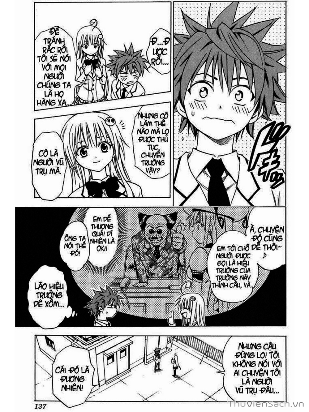 Truyện Tranh Bóng Tối Hoàng Kim - To Love Ru Darkness trang 8