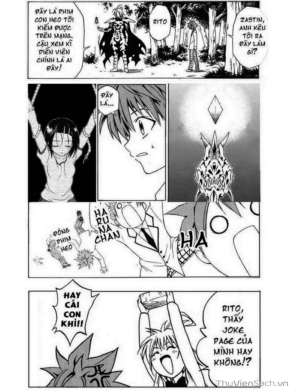 Truyện Tranh Bóng Tối Hoàng Kim - To Love Ru Darkness trang 8