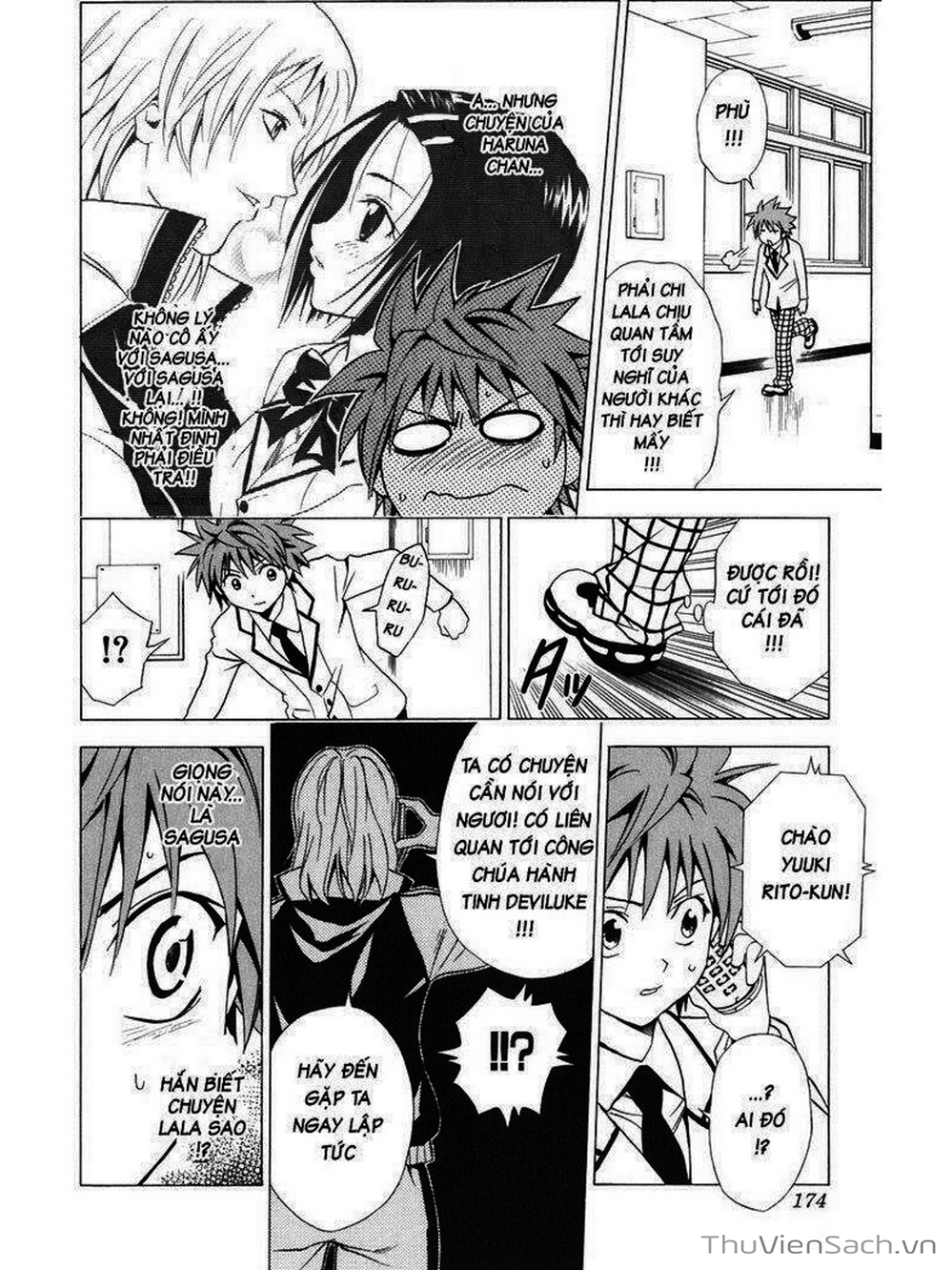 Truyện Tranh Bóng Tối Hoàng Kim - To Love Ru Darkness trang 8