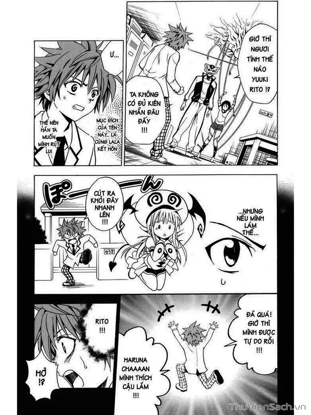 Truyện Tranh Bóng Tối Hoàng Kim - To Love Ru Darkness trang 8