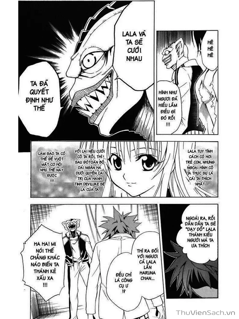 Truyện Tranh Bóng Tối Hoàng Kim - To Love Ru Darkness trang 8