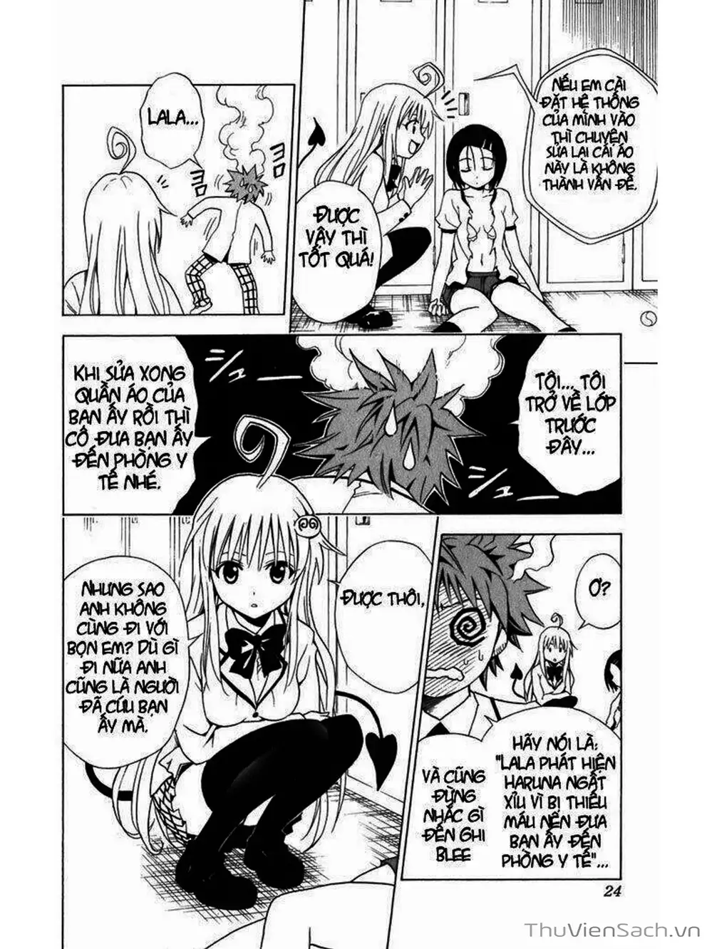 Truyện Tranh Bóng Tối Hoàng Kim - To Love Ru Darkness trang 8