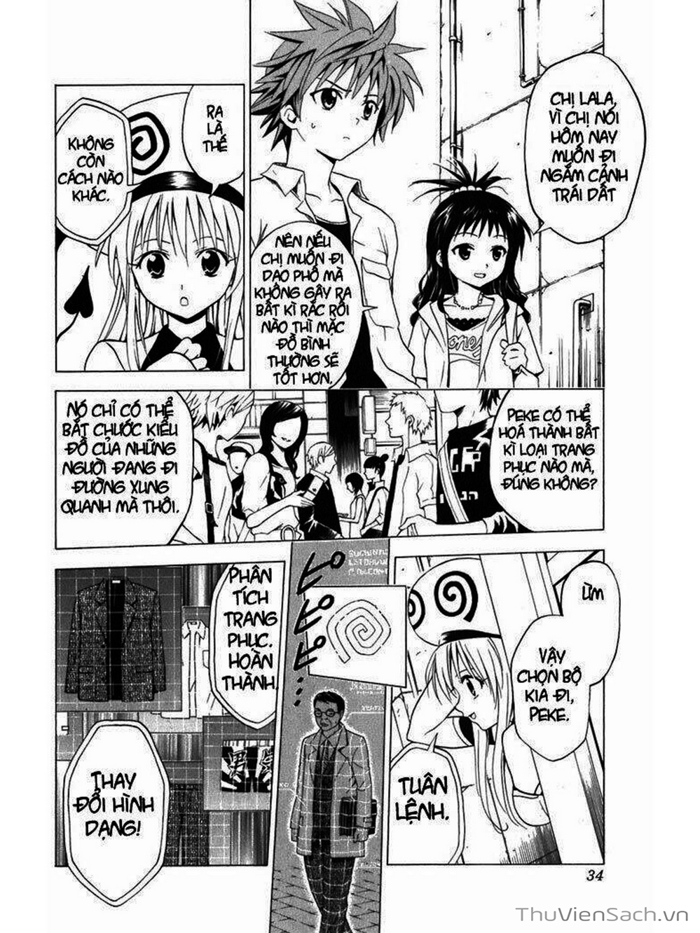 Truyện Tranh Bóng Tối Hoàng Kim - To Love Ru Darkness trang 8