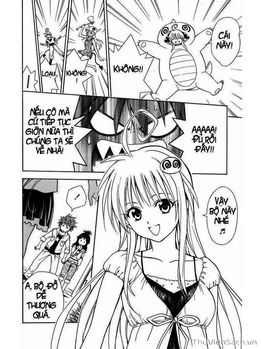 Truyện Tranh Bóng Tối Hoàng Kim - To Love Ru Darkness trang 8