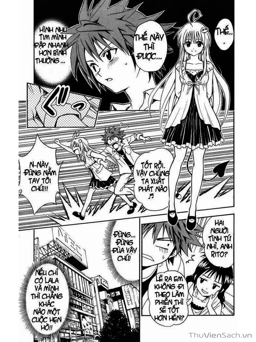 Truyện Tranh Bóng Tối Hoàng Kim - To Love Ru Darkness trang 8