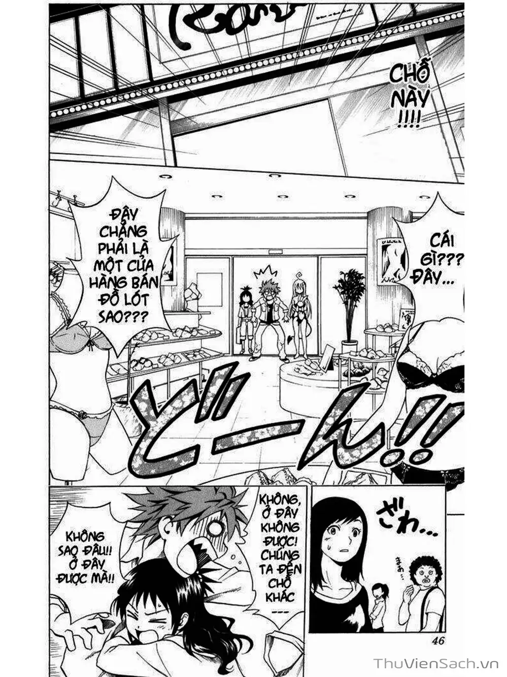 Truyện Tranh Bóng Tối Hoàng Kim - To Love Ru Darkness trang 8