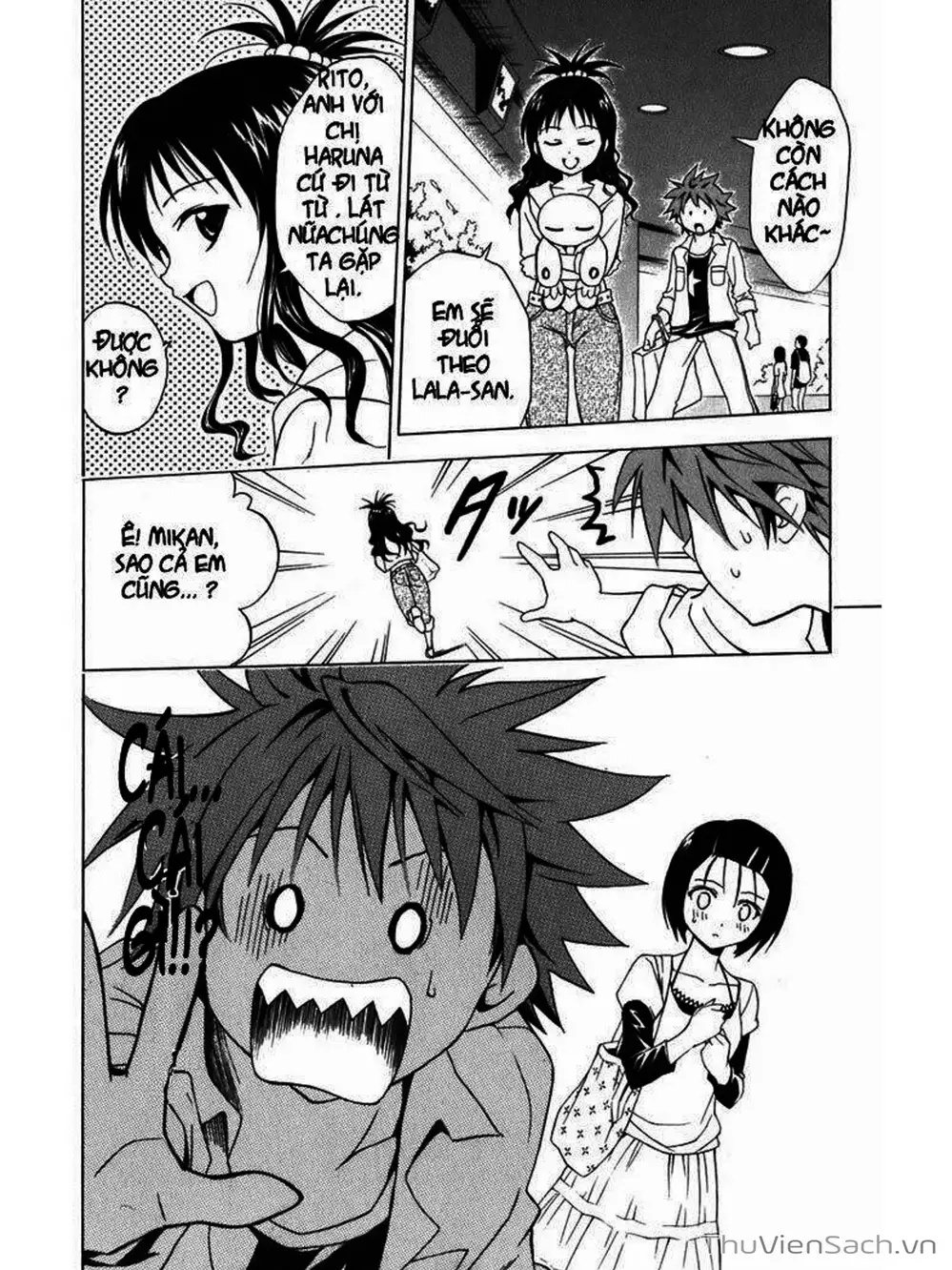 Truyện Tranh Bóng Tối Hoàng Kim - To Love Ru Darkness trang 8