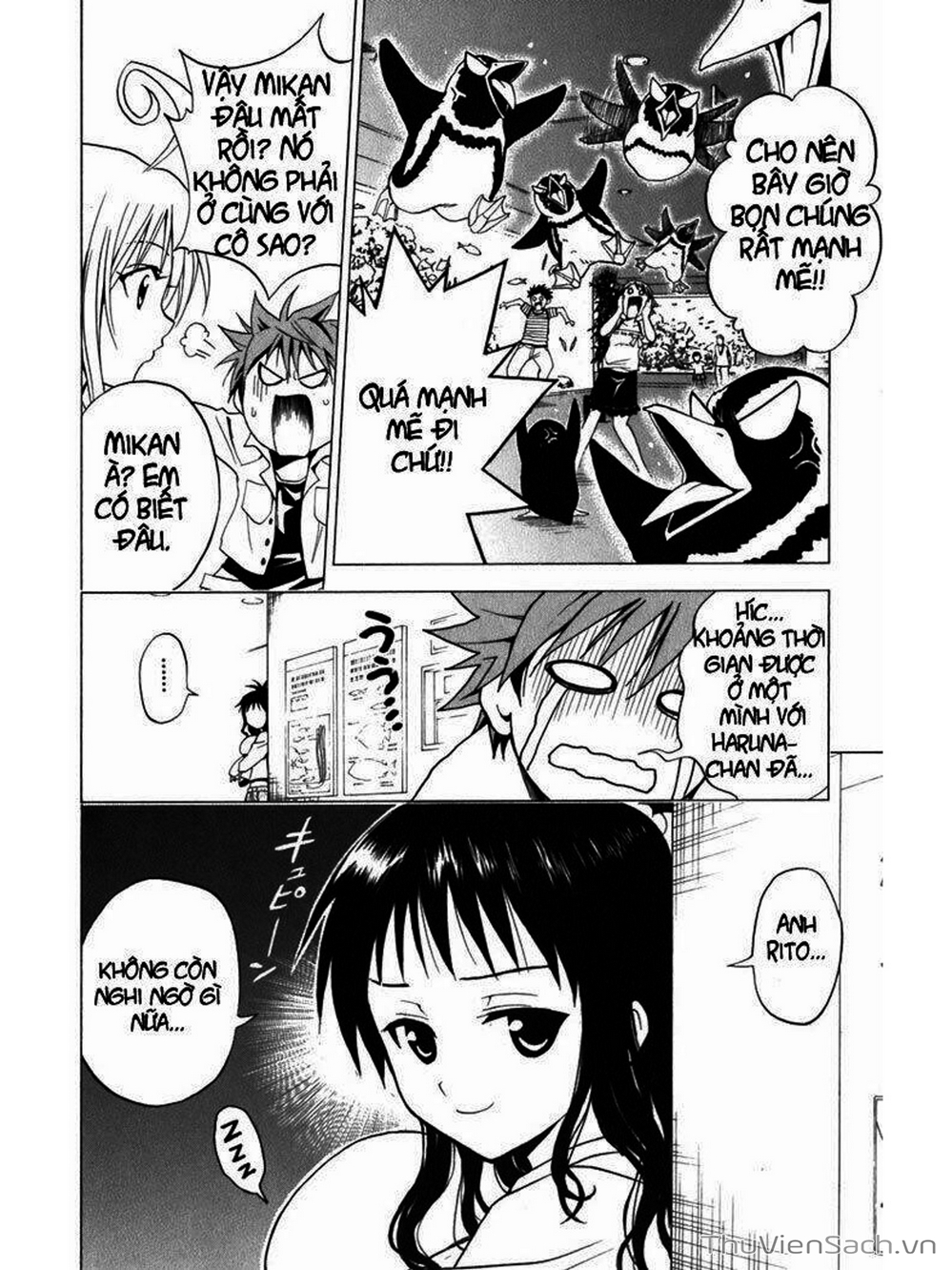 Truyện Tranh Bóng Tối Hoàng Kim - To Love Ru Darkness trang 8