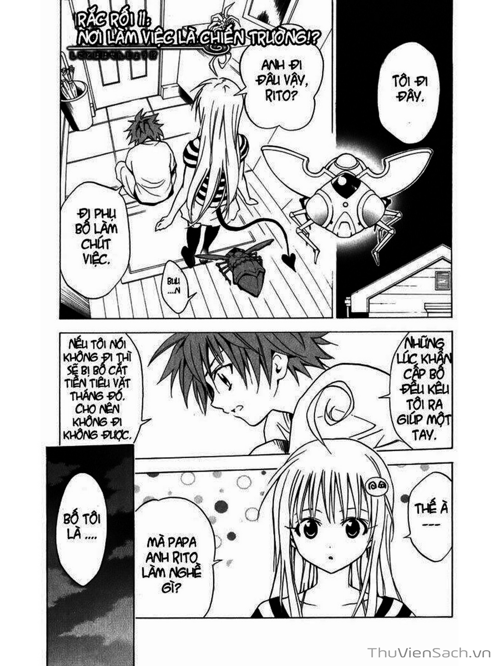 Truyện Tranh Bóng Tối Hoàng Kim - To Love Ru Darkness trang 8