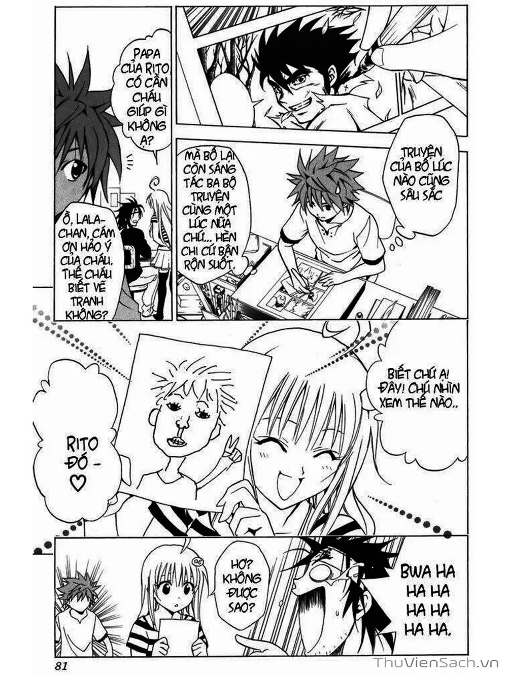 Truyện Tranh Bóng Tối Hoàng Kim - To Love Ru Darkness trang 8