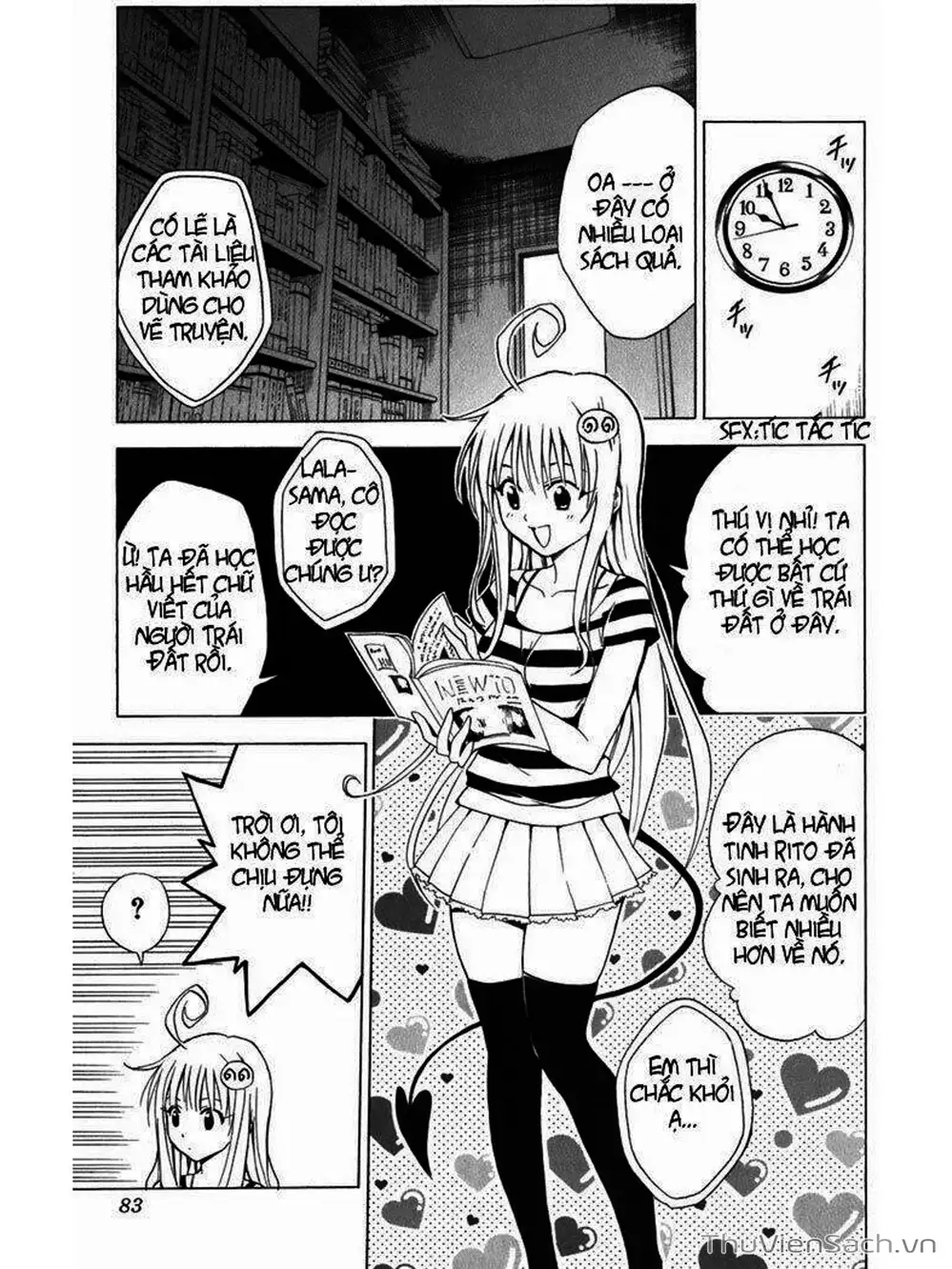 Truyện Tranh Bóng Tối Hoàng Kim - To Love Ru Darkness trang 8