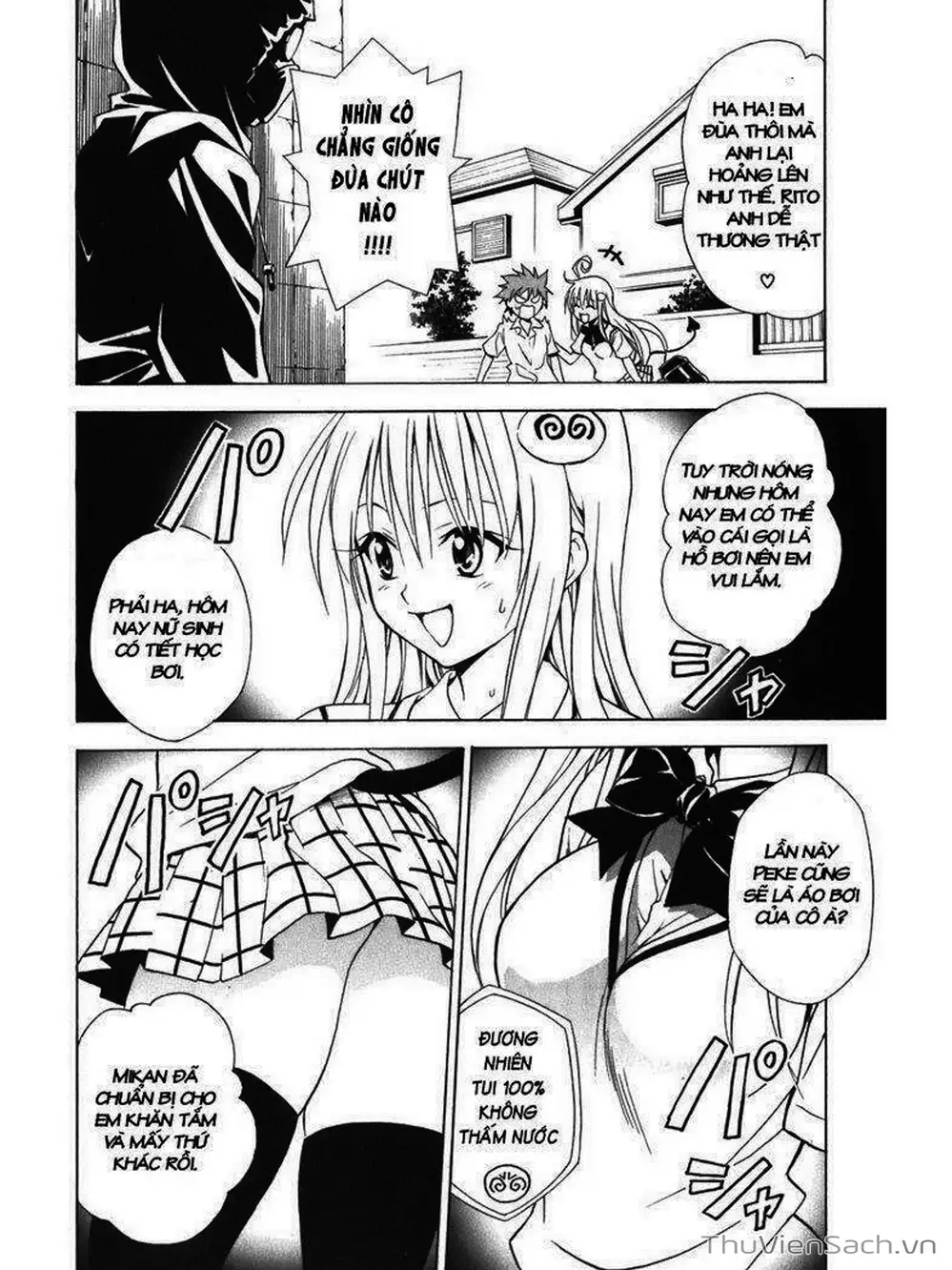 Truyện Tranh Bóng Tối Hoàng Kim - To Love Ru Darkness trang 8