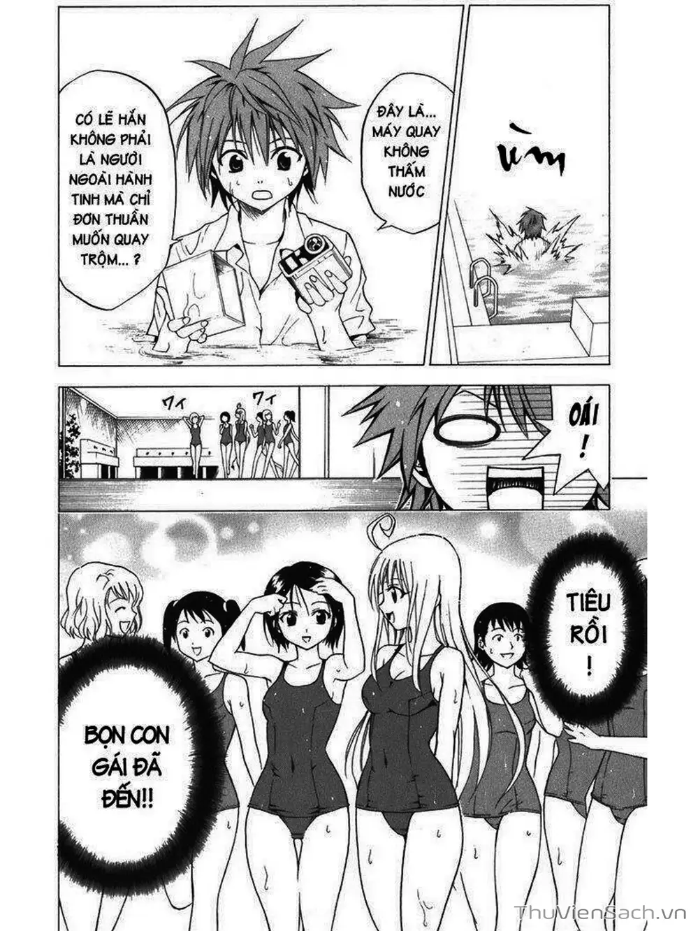 Truyện Tranh Bóng Tối Hoàng Kim - To Love Ru Darkness trang 8