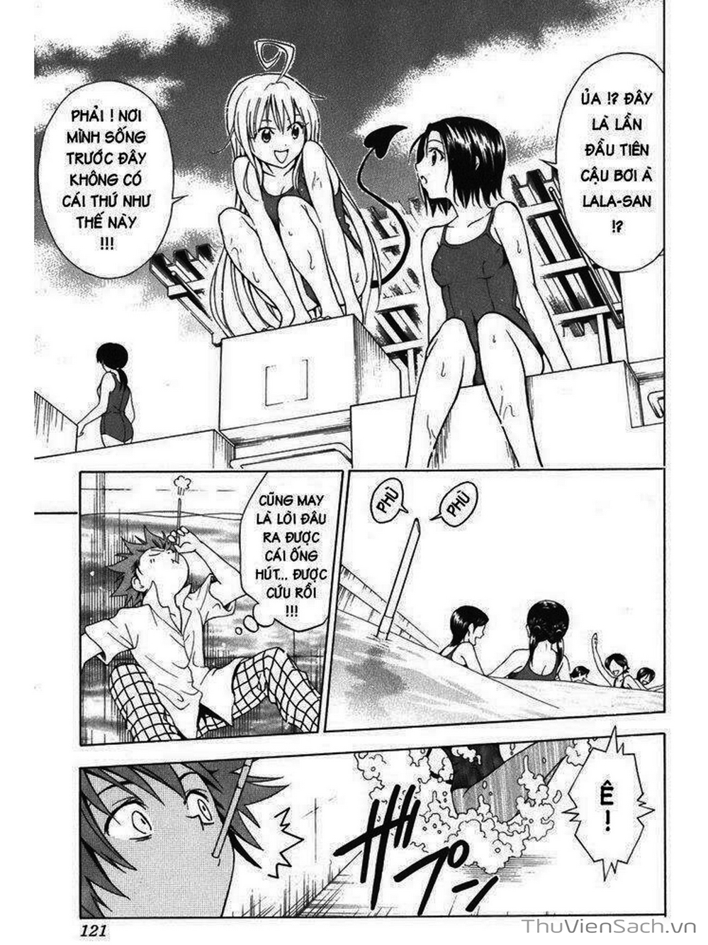 Truyện Tranh Bóng Tối Hoàng Kim - To Love Ru Darkness trang 8