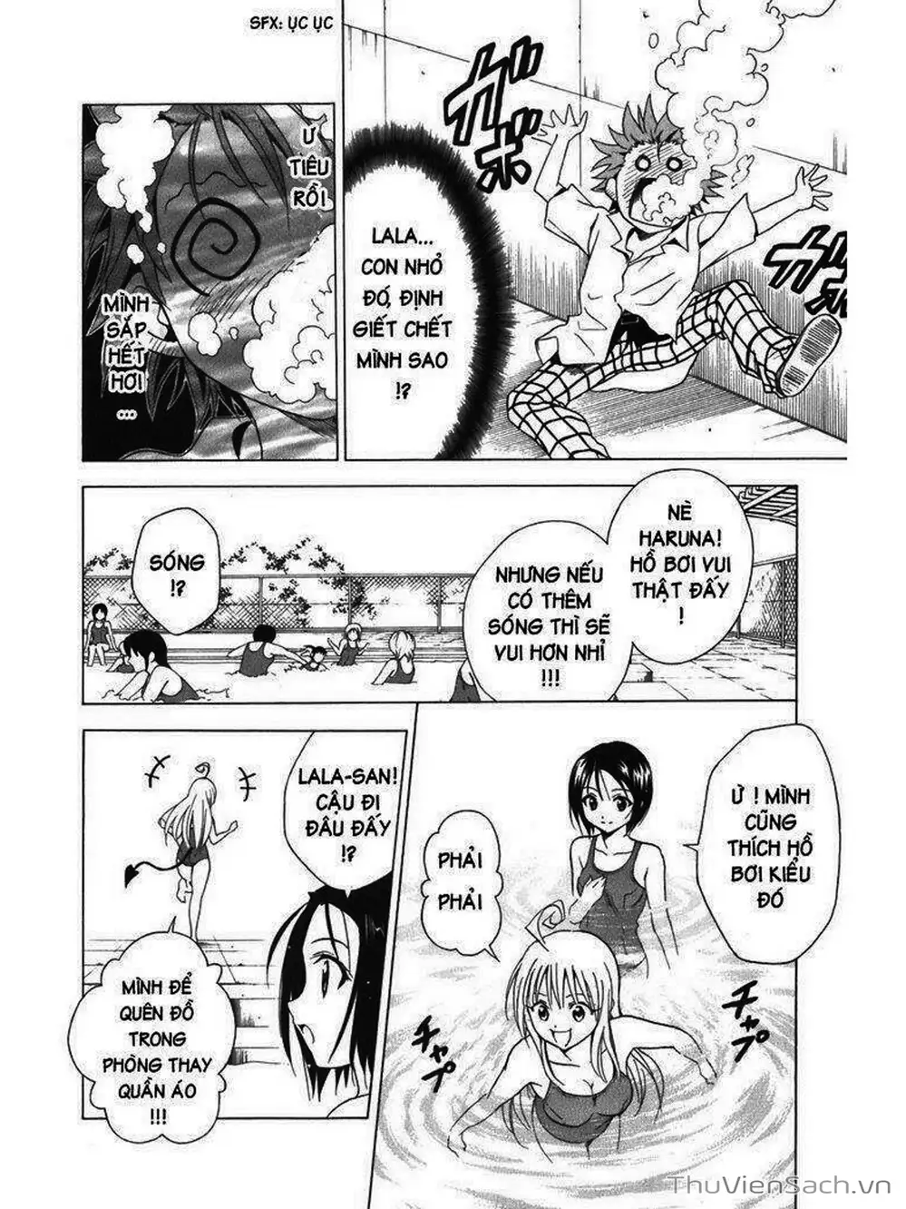 Truyện Tranh Bóng Tối Hoàng Kim - To Love Ru Darkness trang 8