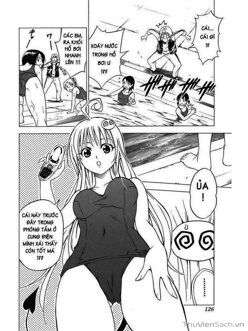 Truyện Tranh Bóng Tối Hoàng Kim - To Love Ru Darkness trang 8