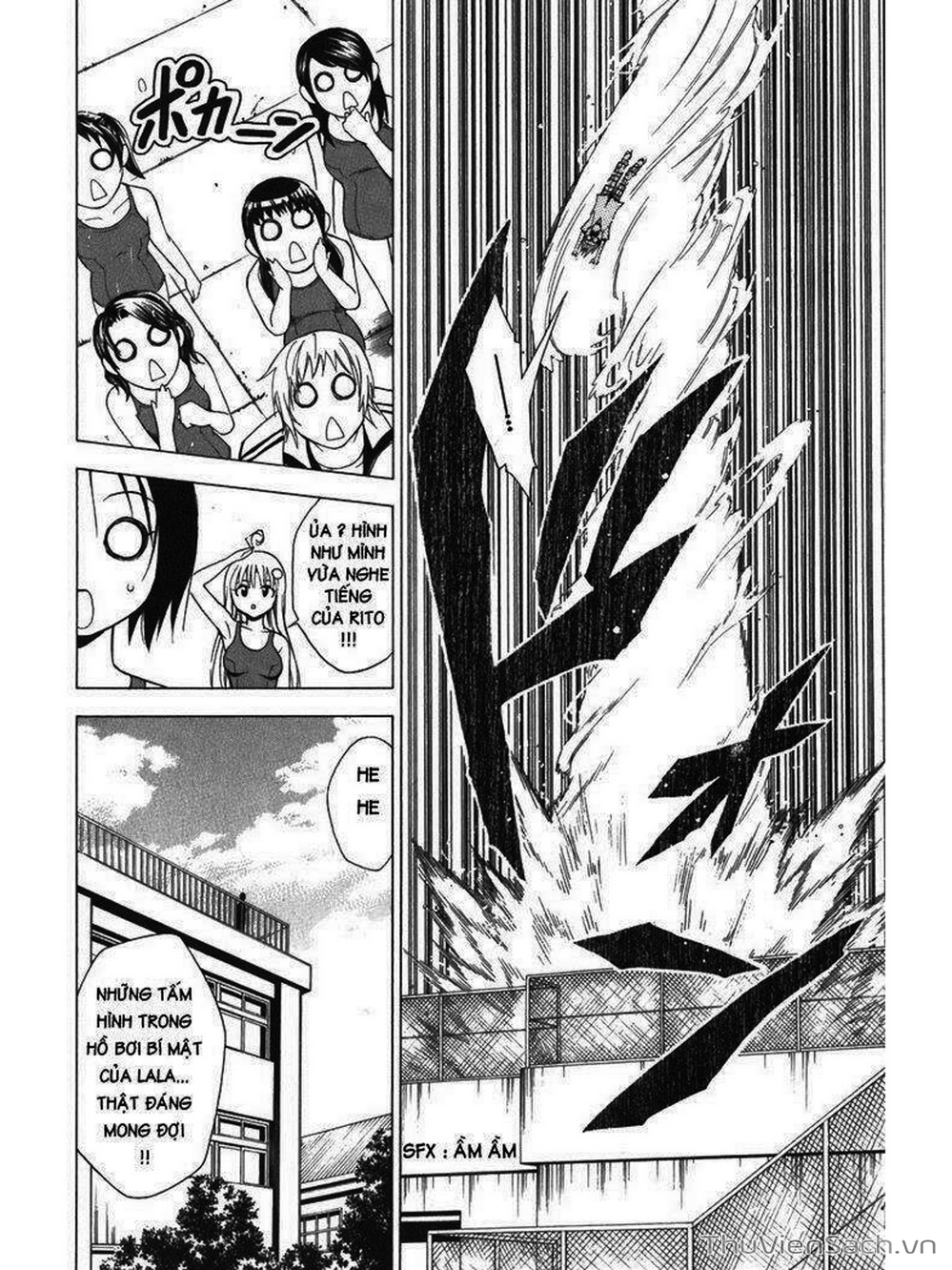 Truyện Tranh Bóng Tối Hoàng Kim - To Love Ru Darkness trang 8