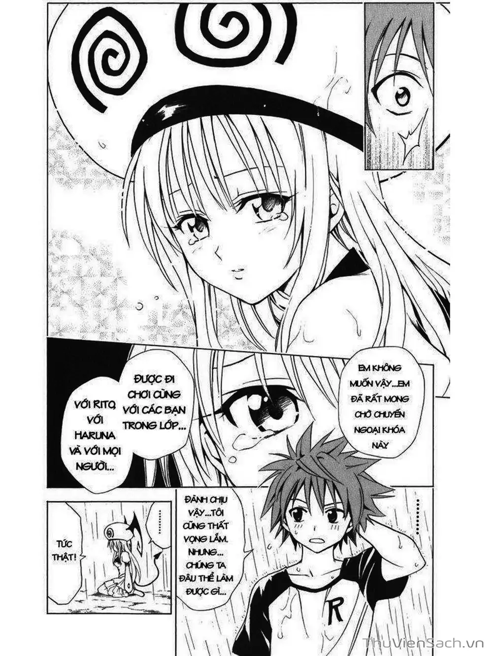 Truyện Tranh Bóng Tối Hoàng Kim - To Love Ru Darkness trang 8