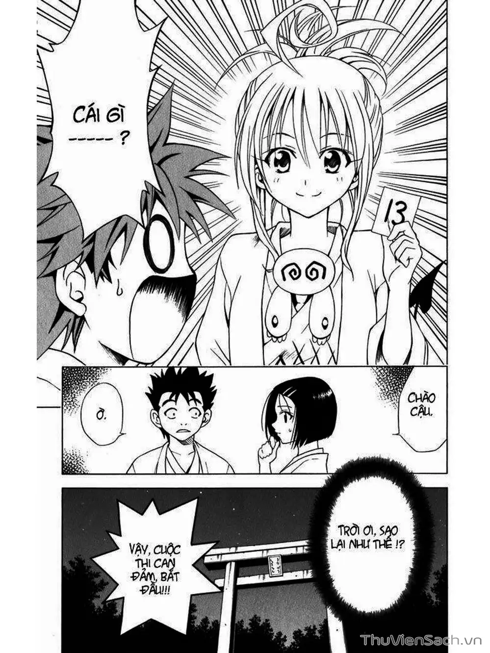 Truyện Tranh Bóng Tối Hoàng Kim - To Love Ru Darkness trang 8