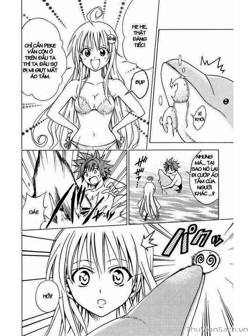 Truyện Tranh Bóng Tối Hoàng Kim - To Love Ru Darkness trang 406