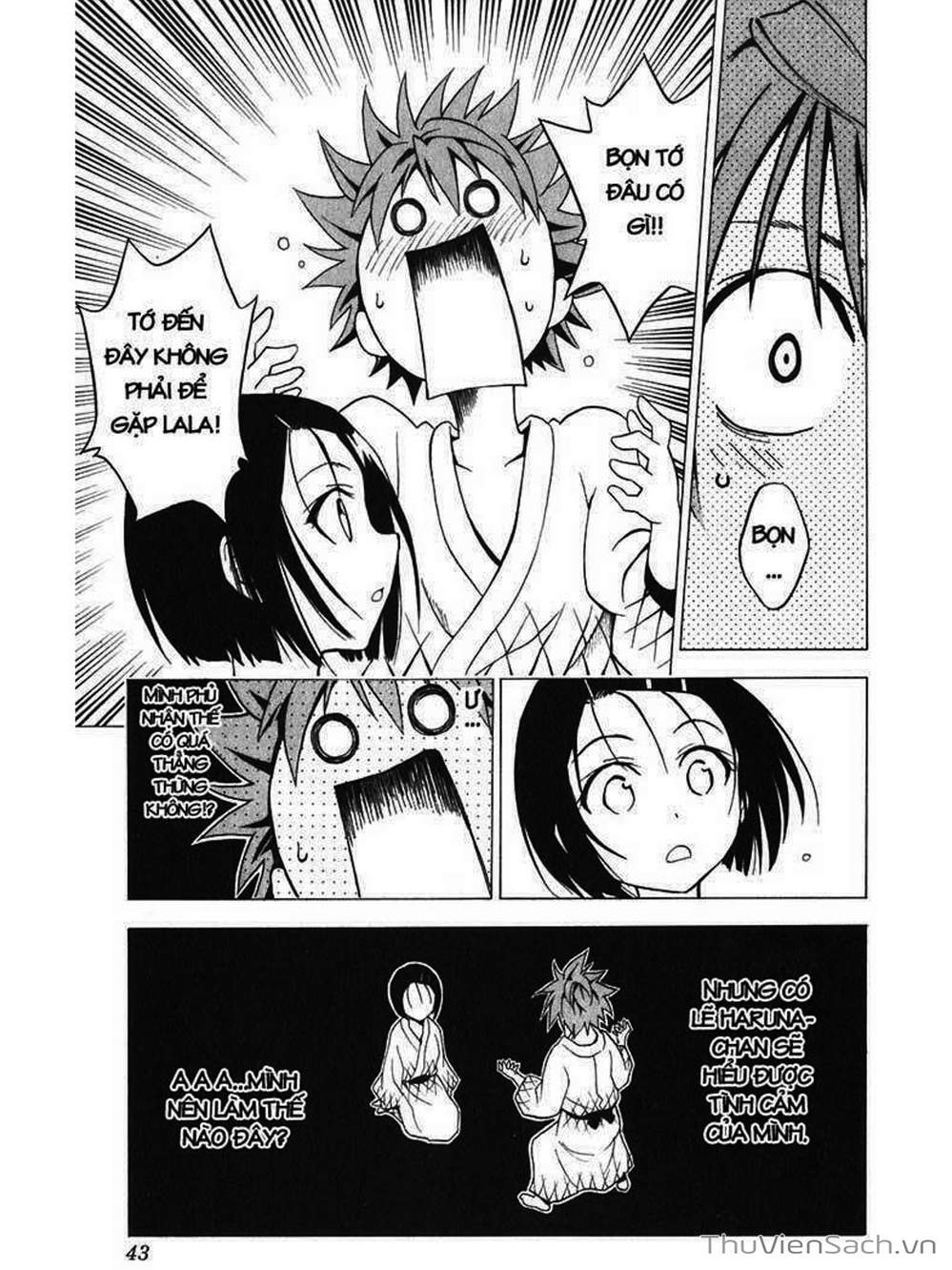 Truyện Tranh Bóng Tối Hoàng Kim - To Love Ru Darkness trang 8