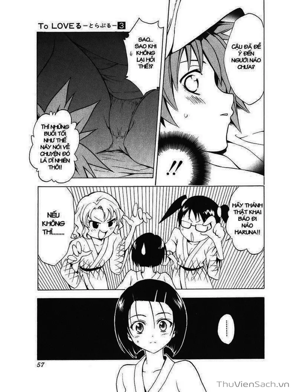 Truyện Tranh Bóng Tối Hoàng Kim - To Love Ru Darkness trang 8