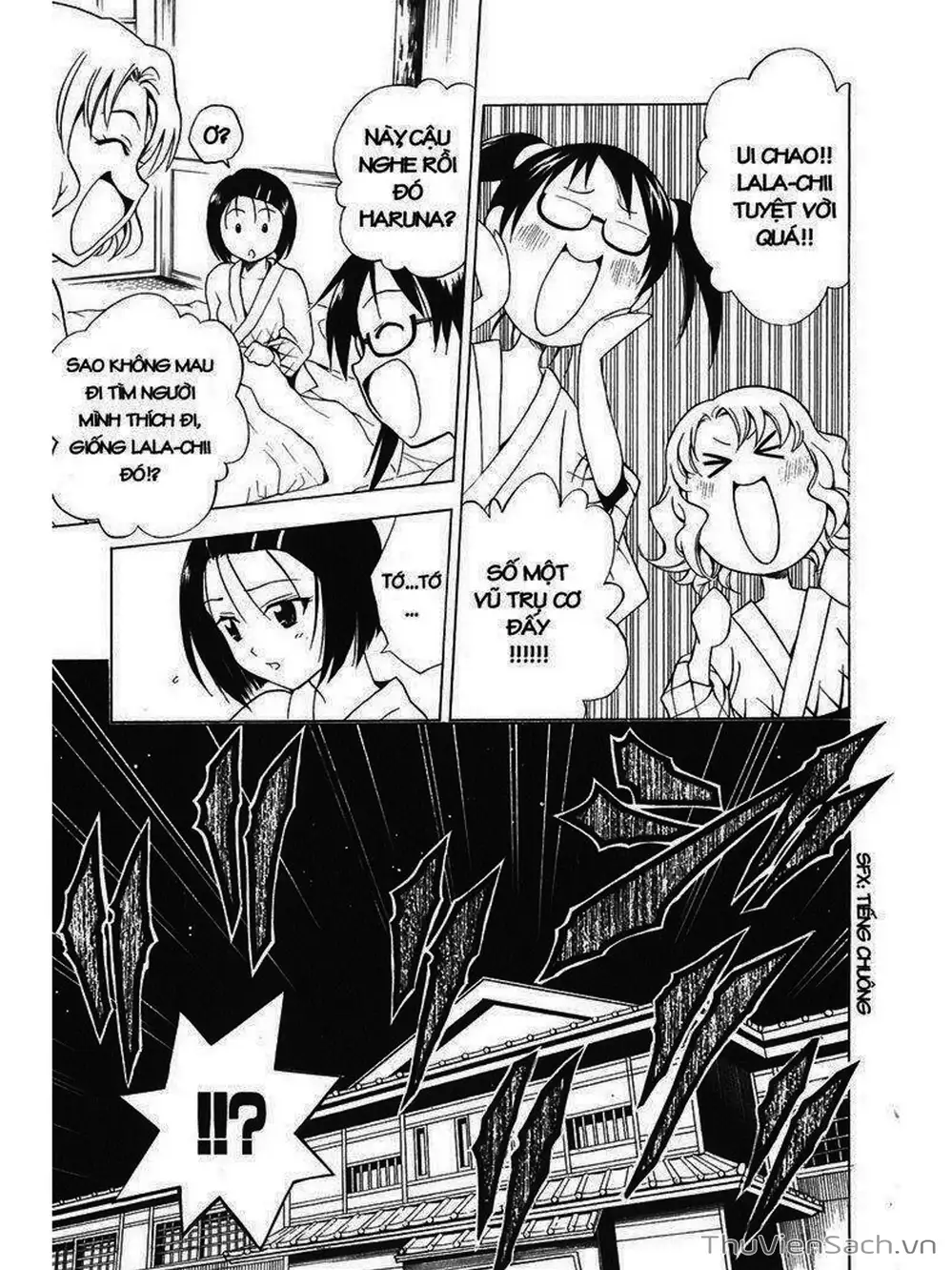 Truyện Tranh Bóng Tối Hoàng Kim - To Love Ru Darkness trang 8