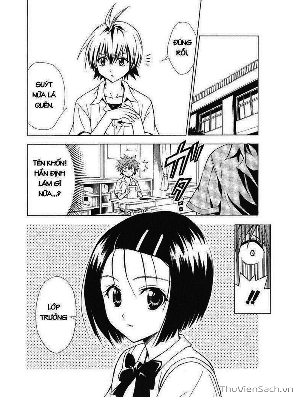 Truyện Tranh Bóng Tối Hoàng Kim - To Love Ru Darkness trang 8