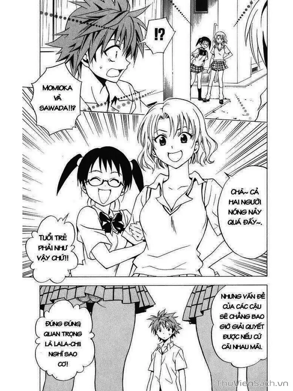 Truyện Tranh Bóng Tối Hoàng Kim - To Love Ru Darkness trang 8