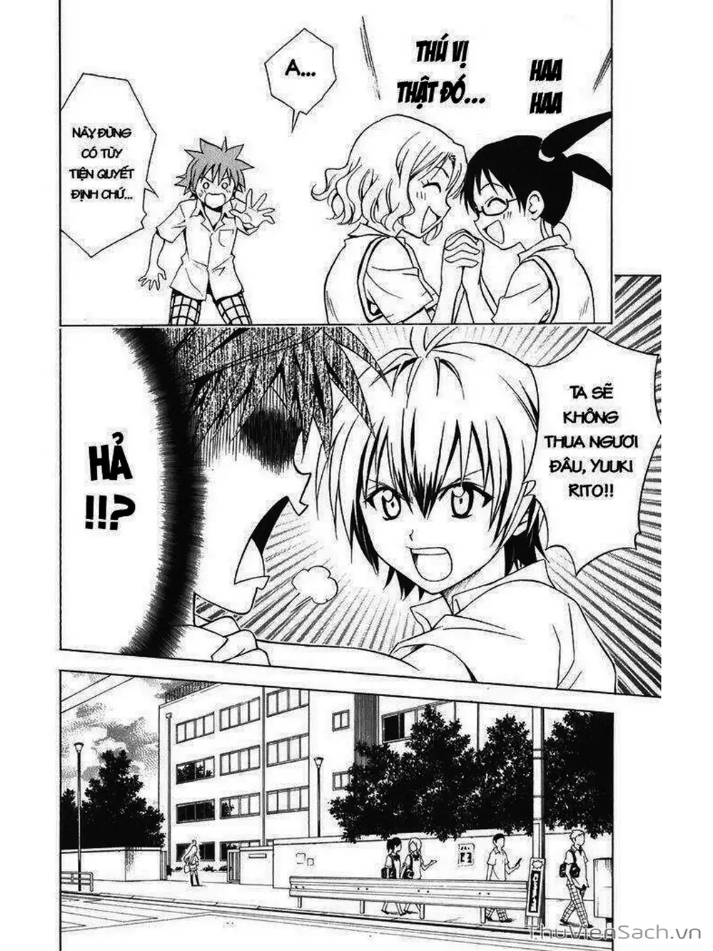 Truyện Tranh Bóng Tối Hoàng Kim - To Love Ru Darkness trang 8