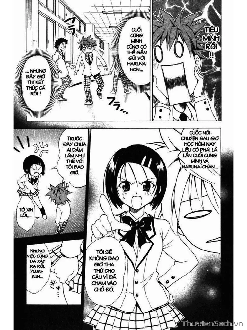 Truyện Tranh Bóng Tối Hoàng Kim - To Love Ru Darkness trang 8