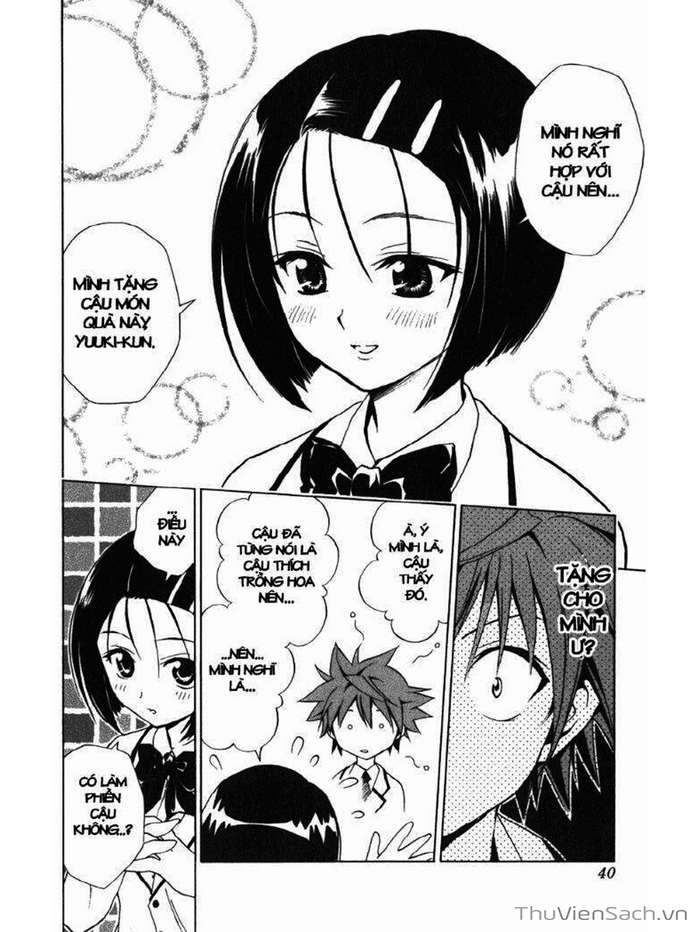 Truyện Tranh Bóng Tối Hoàng Kim - To Love Ru Darkness trang 8