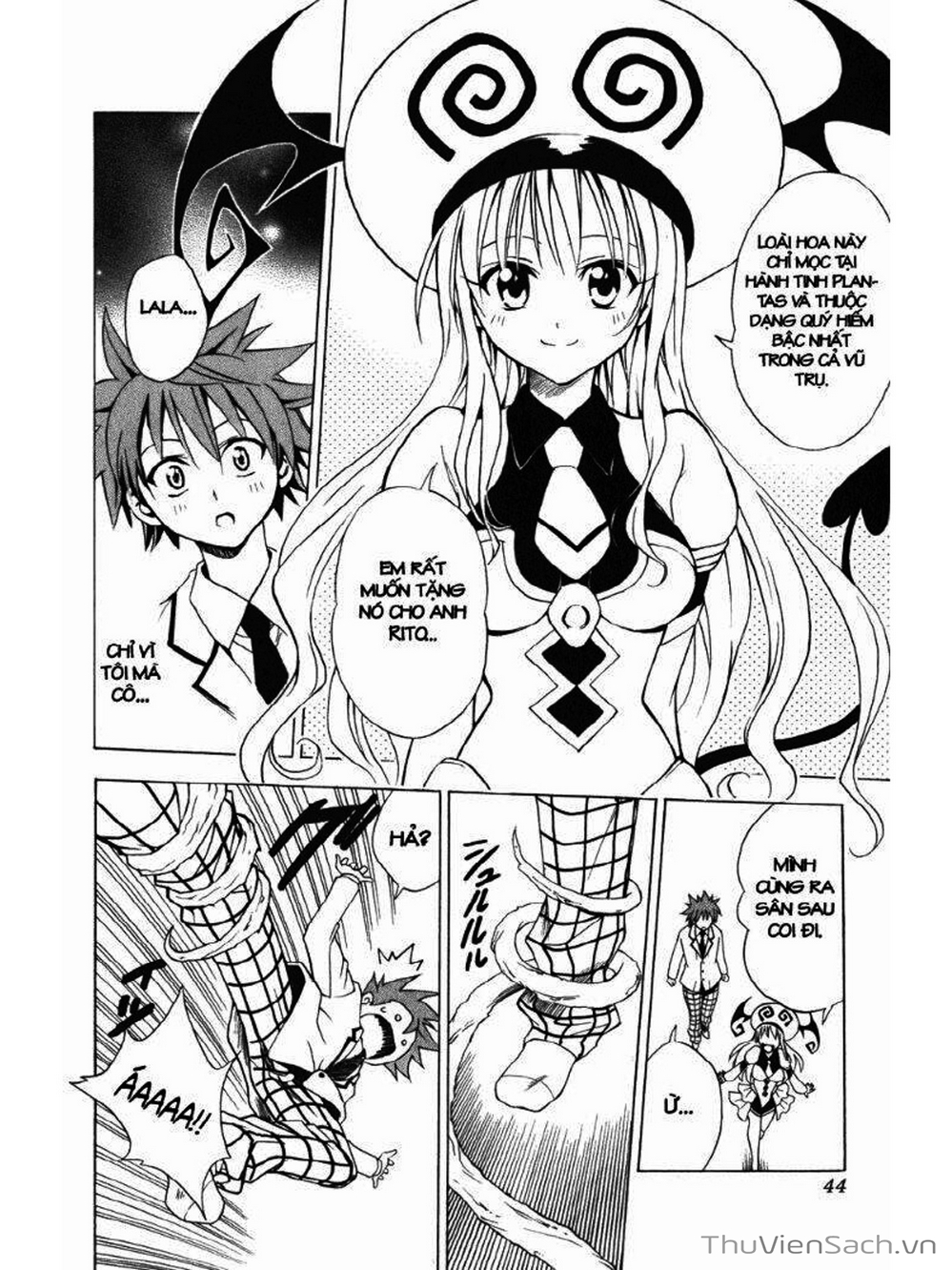 Truyện Tranh Bóng Tối Hoàng Kim - To Love Ru Darkness trang 8