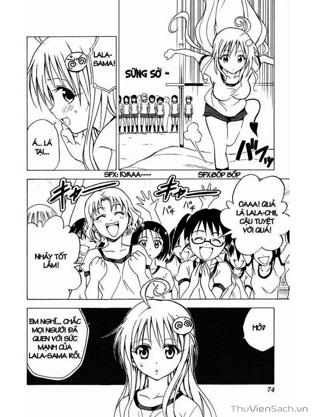 Truyện Tranh Bóng Tối Hoàng Kim - To Love Ru Darkness trang 8