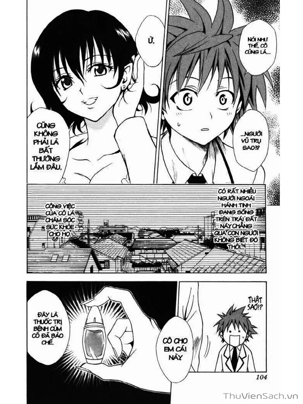 Truyện Tranh Bóng Tối Hoàng Kim - To Love Ru Darkness trang 8